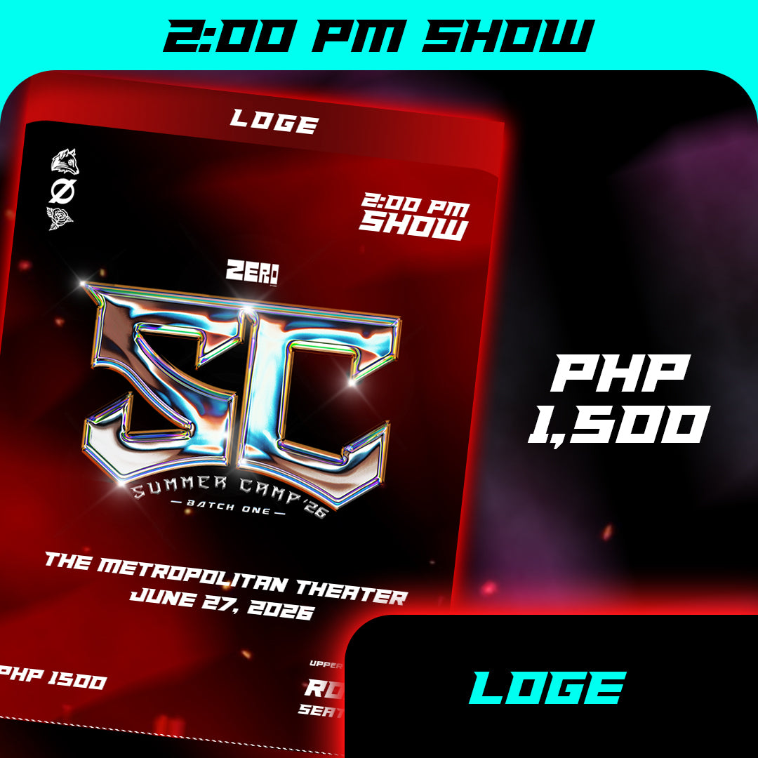 ZERØ SUMMER CAMP - BATCH 1 RECITAL: 2PM SHOW - LOGE