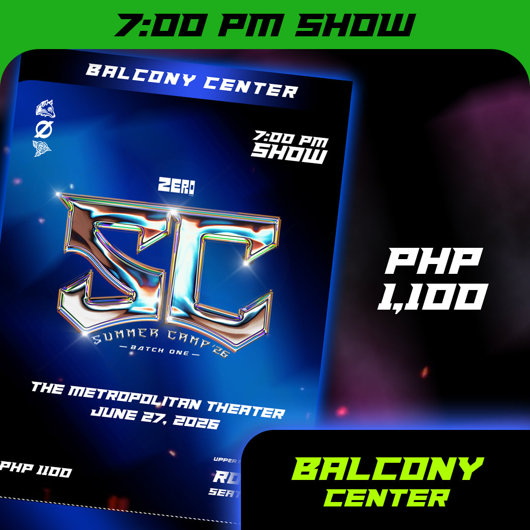ZERØ SUMMER CAMP - BATCH 1 RECITAL: 7PM SHOW - BALCONY CENTER