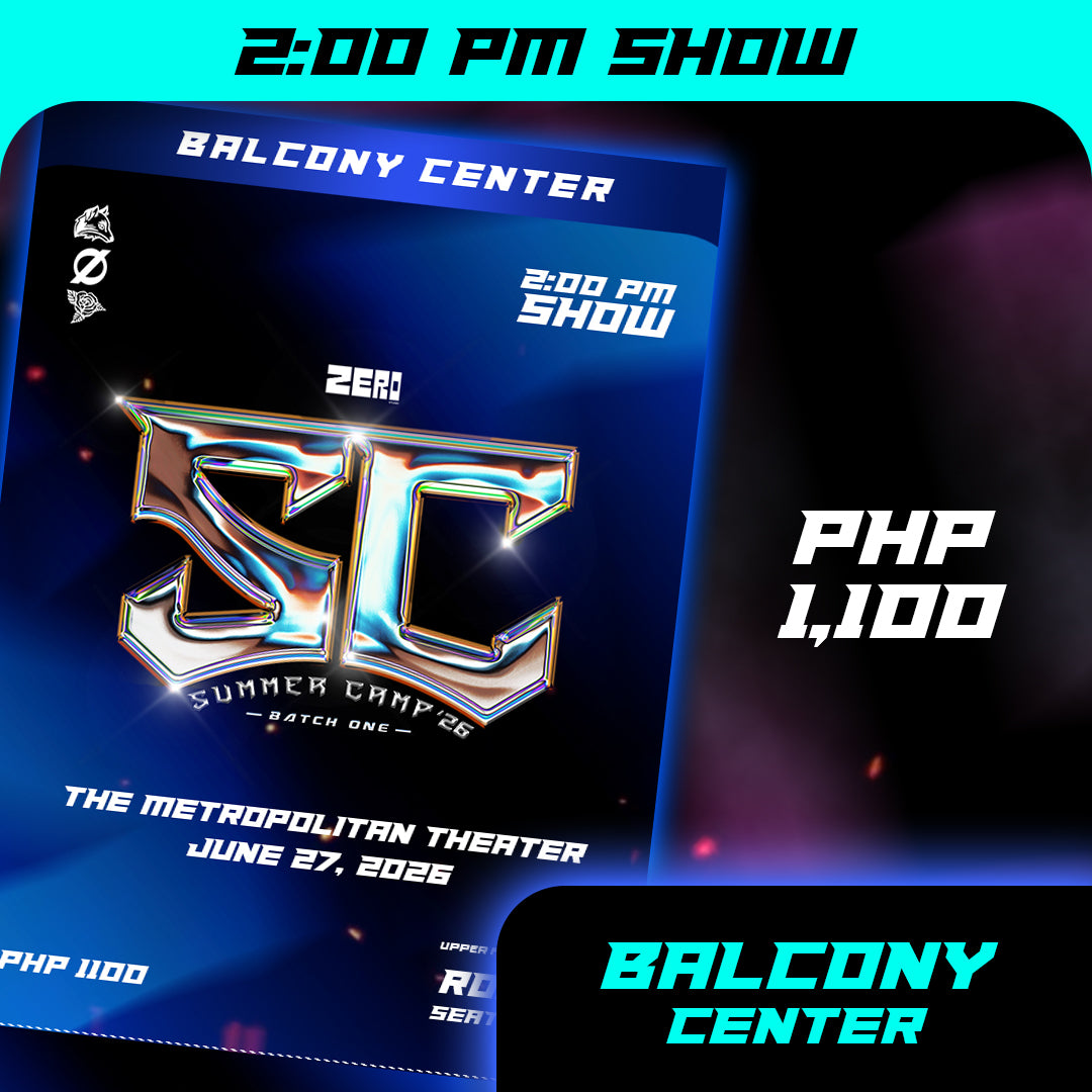 ZERØ SUMMER CAMP - BATCH 1 RECITAL: 2PM SHOW - BALCONY CENTER